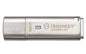 Kingston Ironkey Locker+ 50 128GB Encrypted USB Flash Drive | USB 3.2 Gen 1 | XTS-AES Protection | Multi-Password Security Options | Automatic Cloud Backup | Metal Casing | IKLP50/128GB