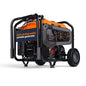 Generac 6,875 Starting Watt Portable Gas Generator, Wheels And Handle Kit