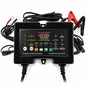BatteryMINDer 128CEC2 12V 2/4/8 Amp Smart Trickle Charger, Automatic Battery Maintainer & Desulfator for Lead Acid & LiFePO4 Batteries, AGM, Marine, RV & Odyssey