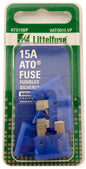 Littelfuse ATO15BP ATO 257 Series Fast-Acting Automotive Blade Fuse - Pack of 5